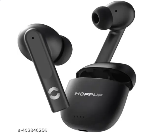 Hoppup Q50 Earbuds with Quad Mic ENC, 50H Playtime
