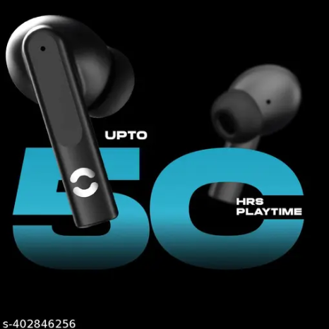 Hoppup Q50 Earbuds with Quad Mic ENC, 50H Playtime